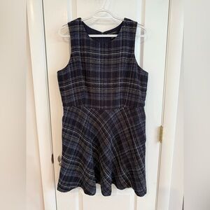 Banana Republic Factory Plaid Mini Dress